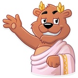 Marty Bearson WhatsApp Sticker #5