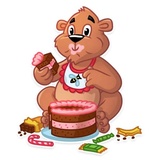 Marty Bearson WhatsApp Sticker #6