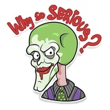 Mask WhatsApp Sticker #9