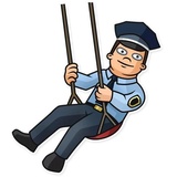 Meme Police WhatsApp Sticker #16