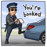 Meme Police WhatsApp Sticker #17