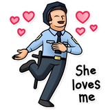Meme Police WhatsApp Sticker #2