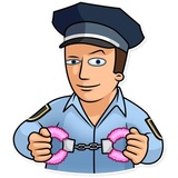 Meme Police WhatsApp Sticker #21