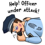 Meme Police WhatsApp Sticker #22