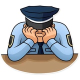 Meme Police WhatsApp Sticker #23