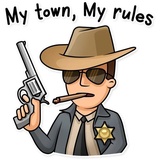 Meme Police WhatsApp Sticker #28