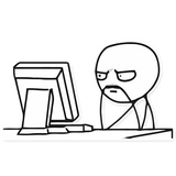 Memes, memes everywhere WhatsApp Sticker #11