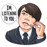 Men in Black WhatsApp Sticker #24
