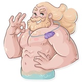 Merman WhatsApp Sticker #10