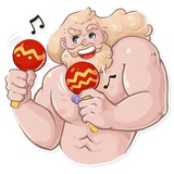 Merman WhatsApp Sticker #16