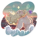 Merman WhatsApp Sticker #19