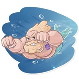 Merman WhatsApp Sticker #22