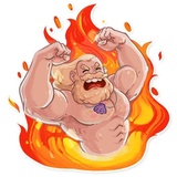 Merman WhatsApp Sticker #24