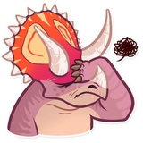 Dinosaurs WhatsApp Sticker #14