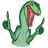 Dinosaurs WhatsApp Sticker #3