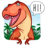 Dinosaurs WhatsApp Sticker #5
