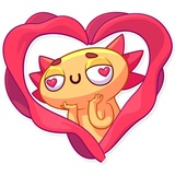 Mexican Axolotl WhatsApp Sticker #15