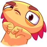 Mexican Axolotl WhatsApp Sticker #18