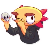 Mexican Axolotl WhatsApp Sticker #21