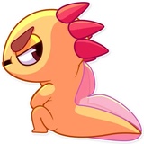 Mexican Axolotl WhatsApp Sticker #27