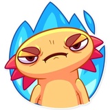 Mexican Axolotl WhatsApp Sticker #29