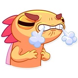 Mexican Axolotl WhatsApp Sticker #30