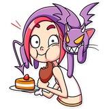 Mia Cat Lady WhatsApp Sticker #18