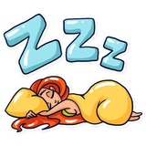 Mia's Vacation WhatsApp Sticker #11