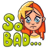 Mia's Vacation WhatsApp Sticker #14