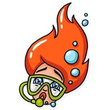 Mia's Vacation WhatsApp Sticker #3