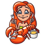 Mia's Vacation WhatsApp Sticker #7