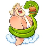 Zeus WhatsApp Sticker #10