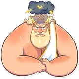 Zeus WhatsApp Sticker #16