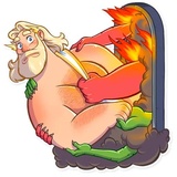 Zeus WhatsApp Sticker #22