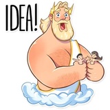 Zeus WhatsApp Sticker #23