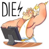 Zeus WhatsApp Sticker #30