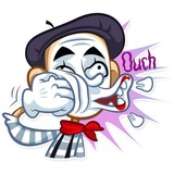 Mike The Mime WhatsApp Sticker #15