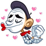 Mike The Mime WhatsApp Sticker #2