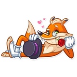 Millionaire Fox WhatsApp Sticker #2