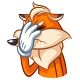 Millionaire Fox WhatsApp Sticker #26