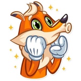 Millionaire Fox WhatsApp Sticker #7