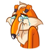 Millionaire Fox WhatsApp Sticker #8