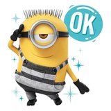 Minions from Despicable Me WhatsApp Sticker #10