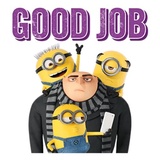 Minions from Despicable Me WhatsApp Sticker #13
