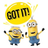 Minions from Despicable Me WhatsApp Sticker #2