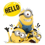 Minions from Despicable Me WhatsApp Sticker #21