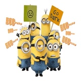 Minions from Despicable Me WhatsApp Sticker #25