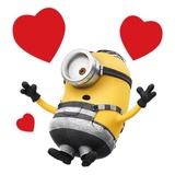 Minions from Despicable Me WhatsApp Sticker #9