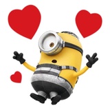 Cool Minions WhatsApp Sticker #2