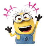 Cool Minions WhatsApp Sticker #8